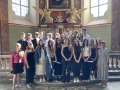 Přivítání prvních ročníků v kapli svatého Jana Nepomuckého